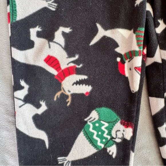 4/$10 - Just One You by Carter's Fleece Christmas Dinosaur Pajama Set - Picture 8 of 10
